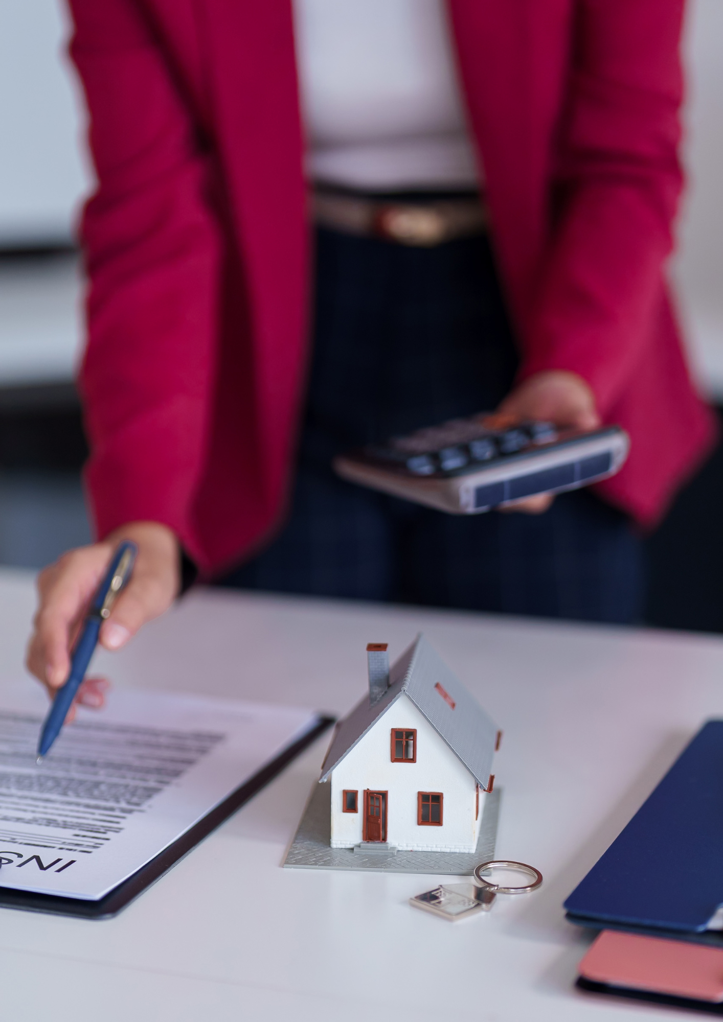 green and blue modern family insurance flyer (2)